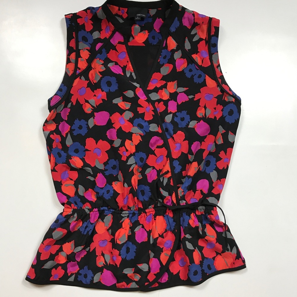 Greylin Peplum Blouse